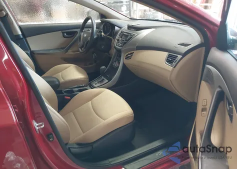 2013 Hyundai Elantra Gls из США, поврежденный, VIN KMHDH4AE1DU951443